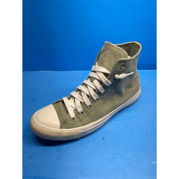 Converse Chuck Taylor All Star Women's Sz 8 Green High Top Athletic Shoes - Picture 8 of 14